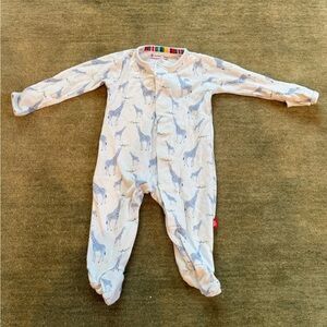 Magnetic Me Organic Cotton Footie - 0-3 months
